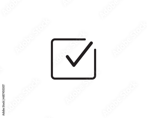 Free Download Check mark tick icon vector symbol design illustration - GFXLoad