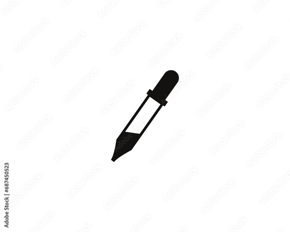 Eyedropper liquid icon vector symbol illustration Eyedropper liquid icon vector symbol illustration