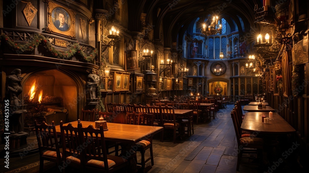 Fototapeta premium A Group of Peaple Performing During Special Events