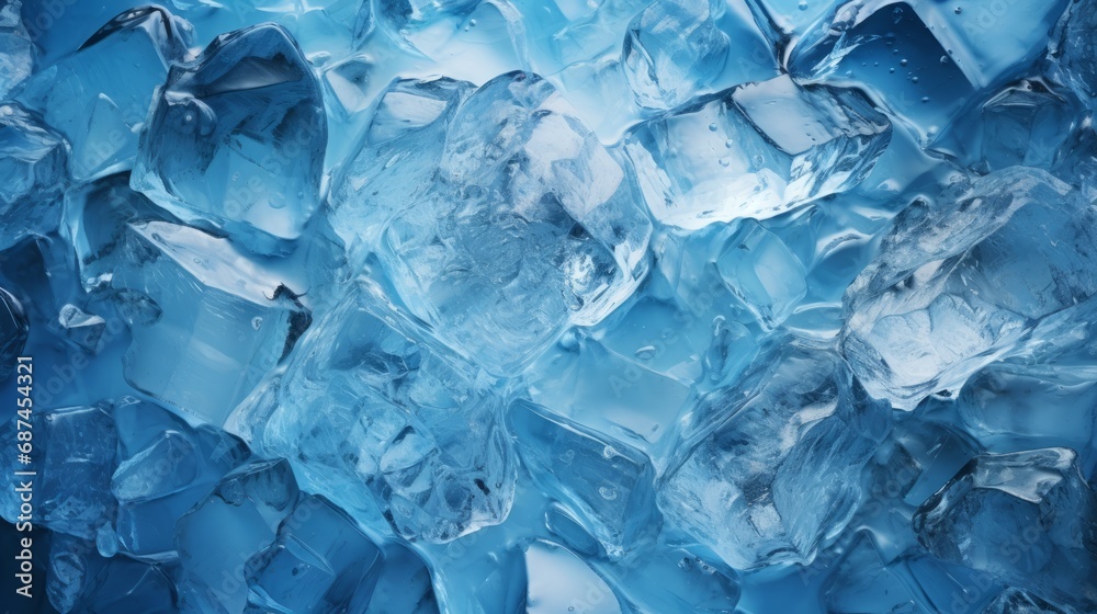 A background with a textured surface of ice