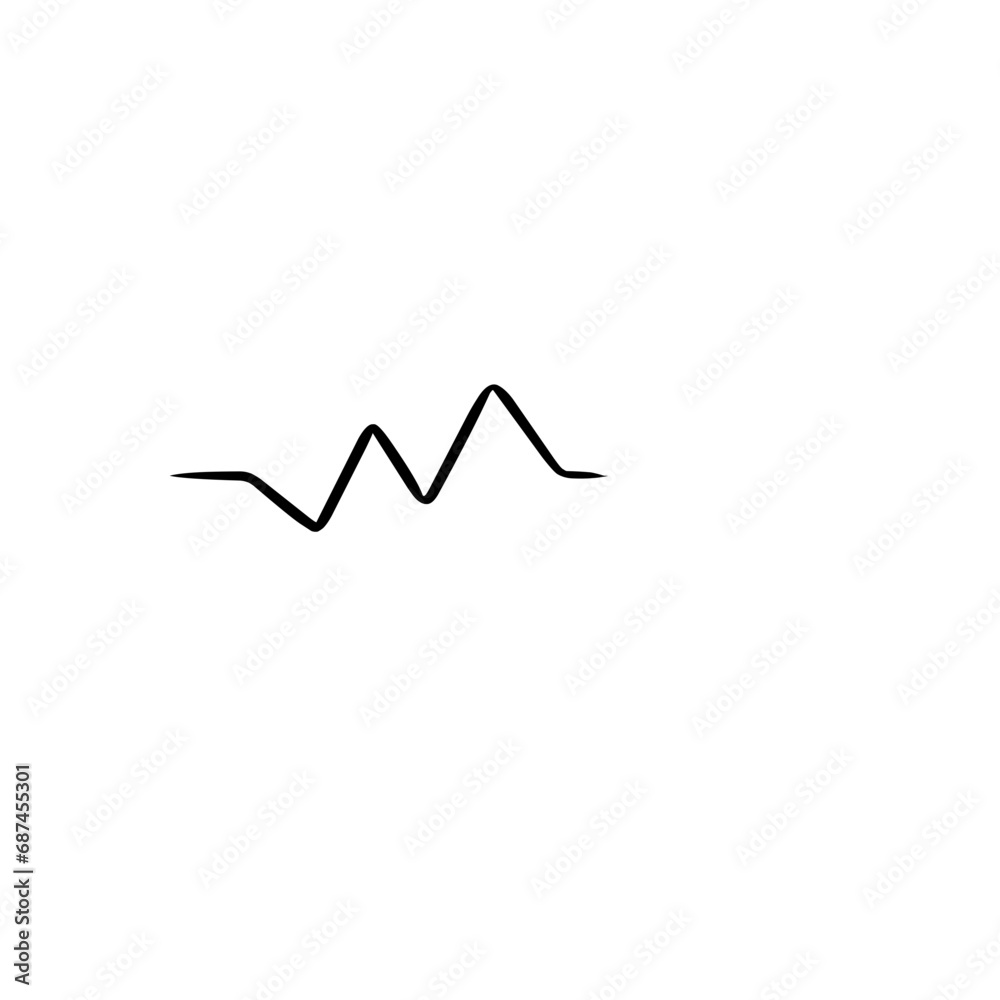 Illustration Vector graphic of heart pulse icon Illustration Vector graphic of heart pulse icon