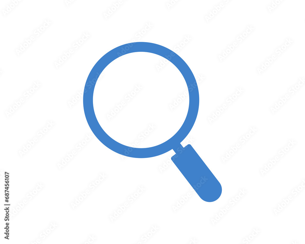 Magnify search find icon vector symbol design illustration Magnify search find icon vector symbol design illustration