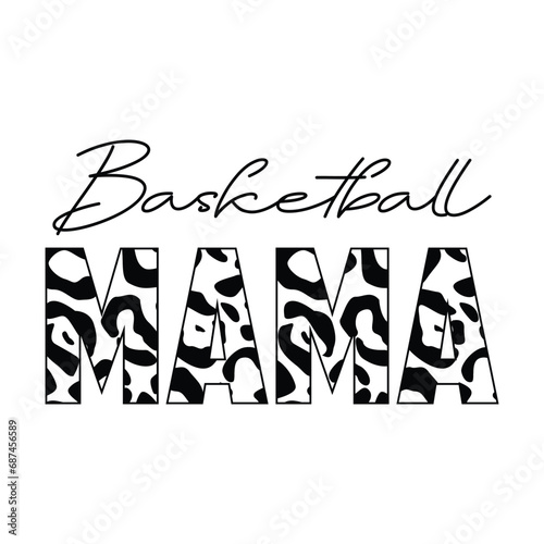 Basketball Mama Leopard Print, Basketball Mama, Leopard, Mama shirt
