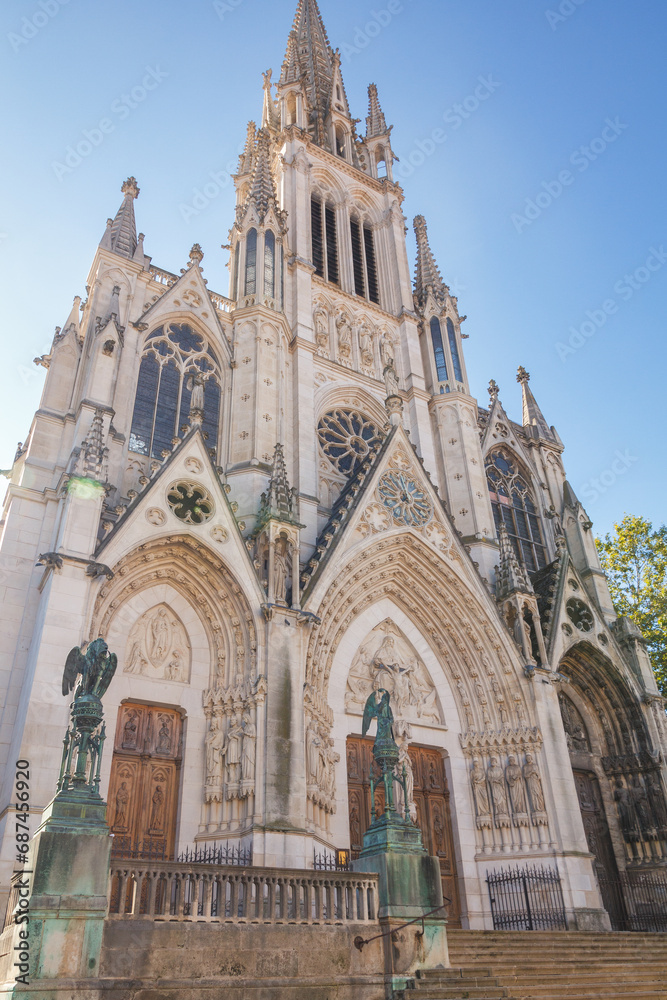 Basilica of Saint Epvre in Nancy, France, Europe.