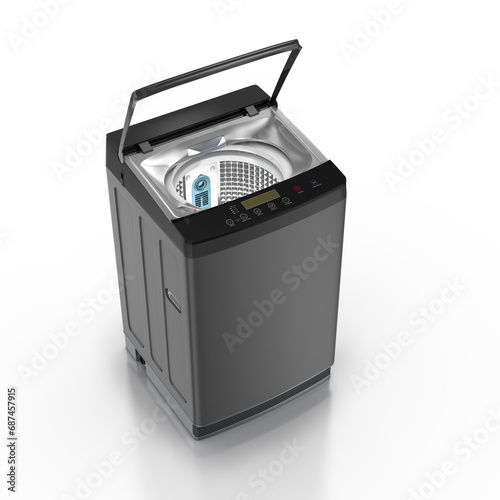 Washing Machine 3d render for mockup