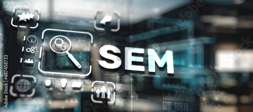 SEM Search Engine Optimization Marketing. Assistance in the selection of clients