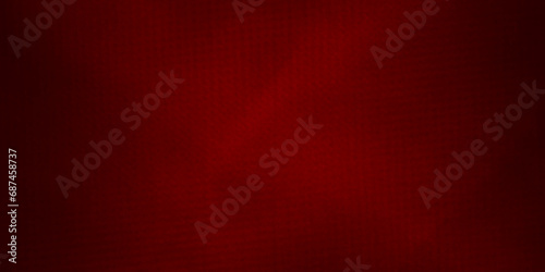 Red Fabric texture background. Textile material backdrop cloth background. Canvas texture rough vintage grunge leather and fabric background. 