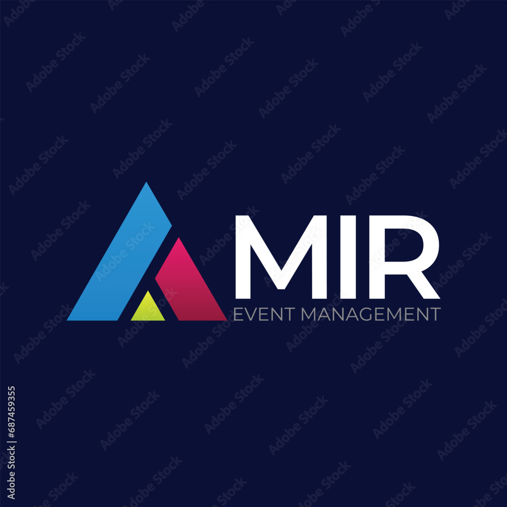 Modern Event Management Company Business Logo Design