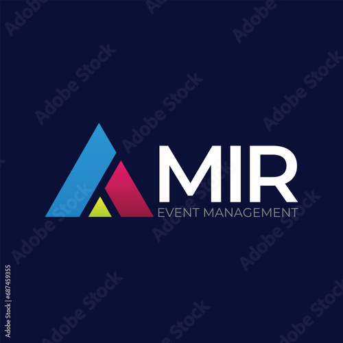 Modern Event Management Company Business Logo Design