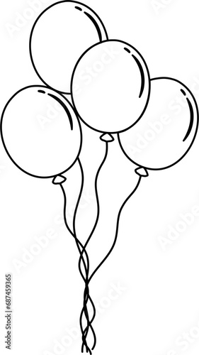 balloon outline
