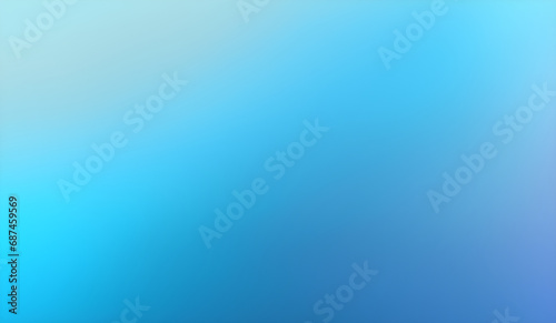 Trendy Pastel Blue Gradient Background, Transitioning From Dark to Light, With Blur Effect and Luminescent Shades. Creating a Stylish Modern Visual Backdrop. 
