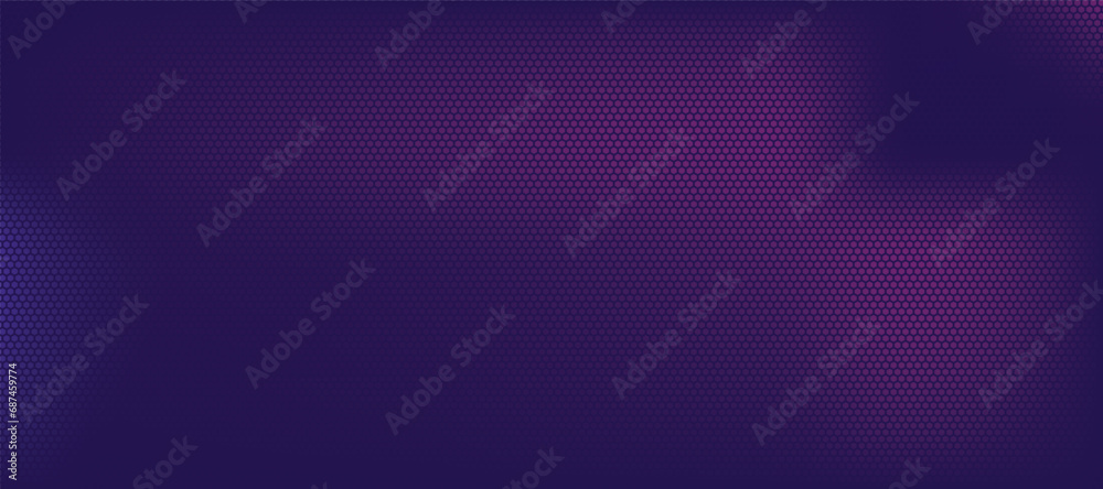 Purple gradient background with seamless pattern background.
