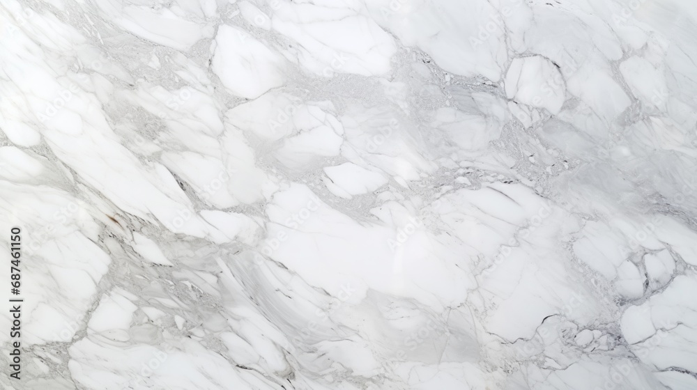 Obraz premium Carrara white shiny marble background texture