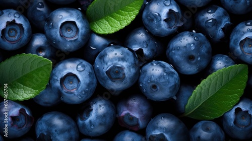 Fresh organic of blueberries. Fruit background.