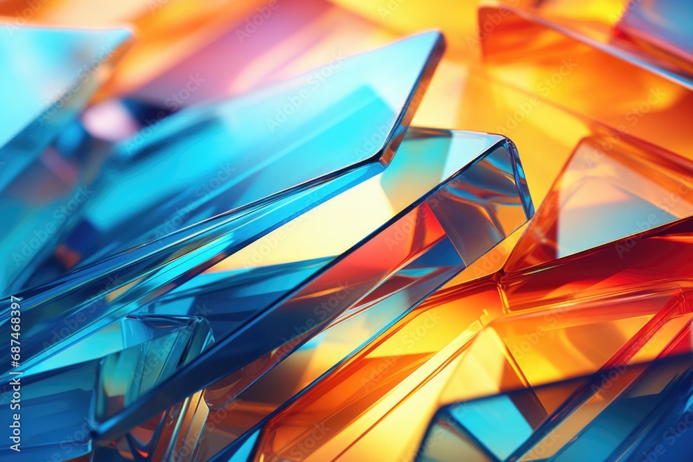 Colorful glass abstract graphic background Colorful glass abstract graphic background