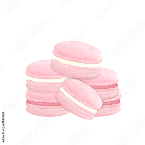 tasy pink macarons 