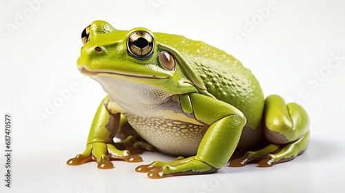 Frog isolated on a white background