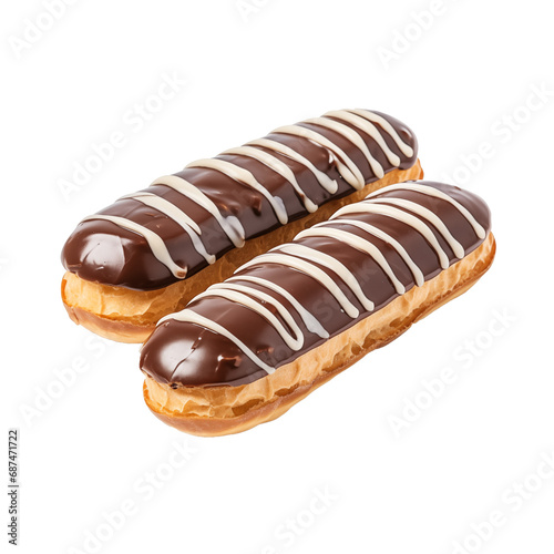 chocolate rools isolated in transoarent background,png file