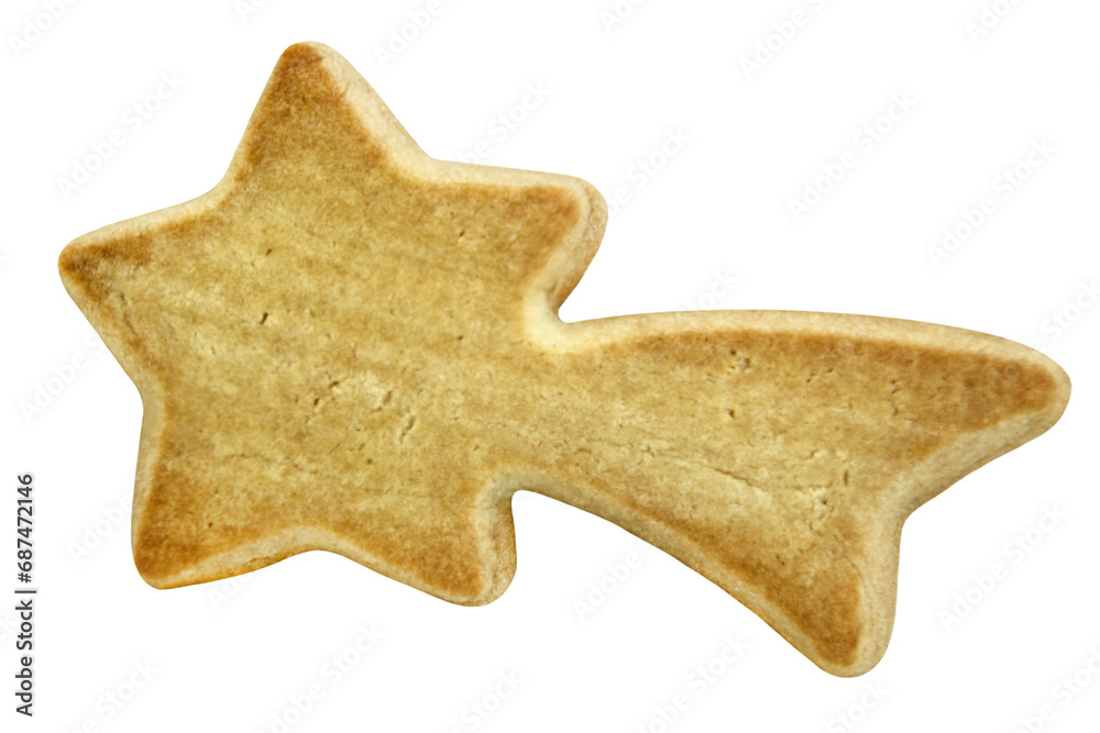 Christmas cookie isolated on white  background