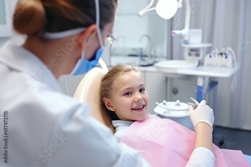 Professional Dentist Conducting Oral Examination in Modern Clinic