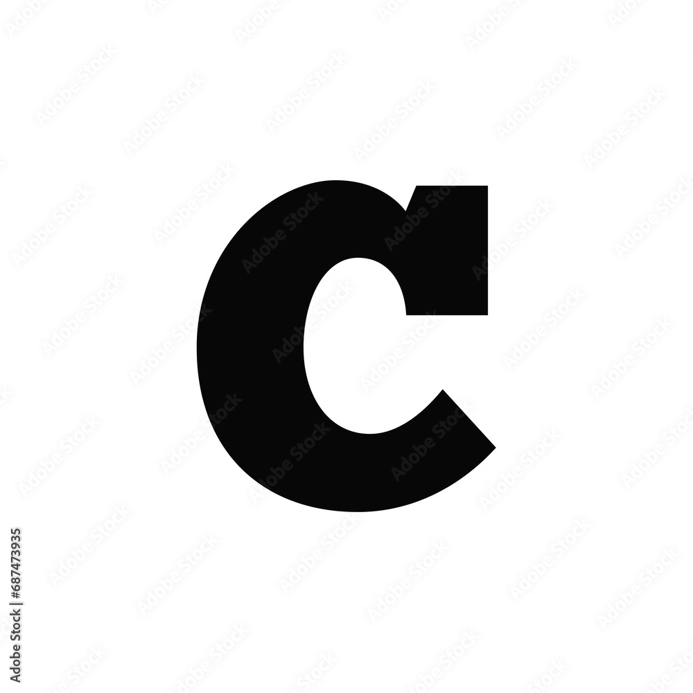 Luxury font character C. Png transparency Luxury font character C. Png transparency