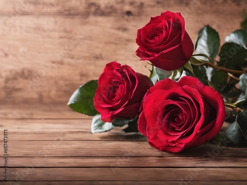 Romantic Valentine s Day Love  A Celebration with Roses
