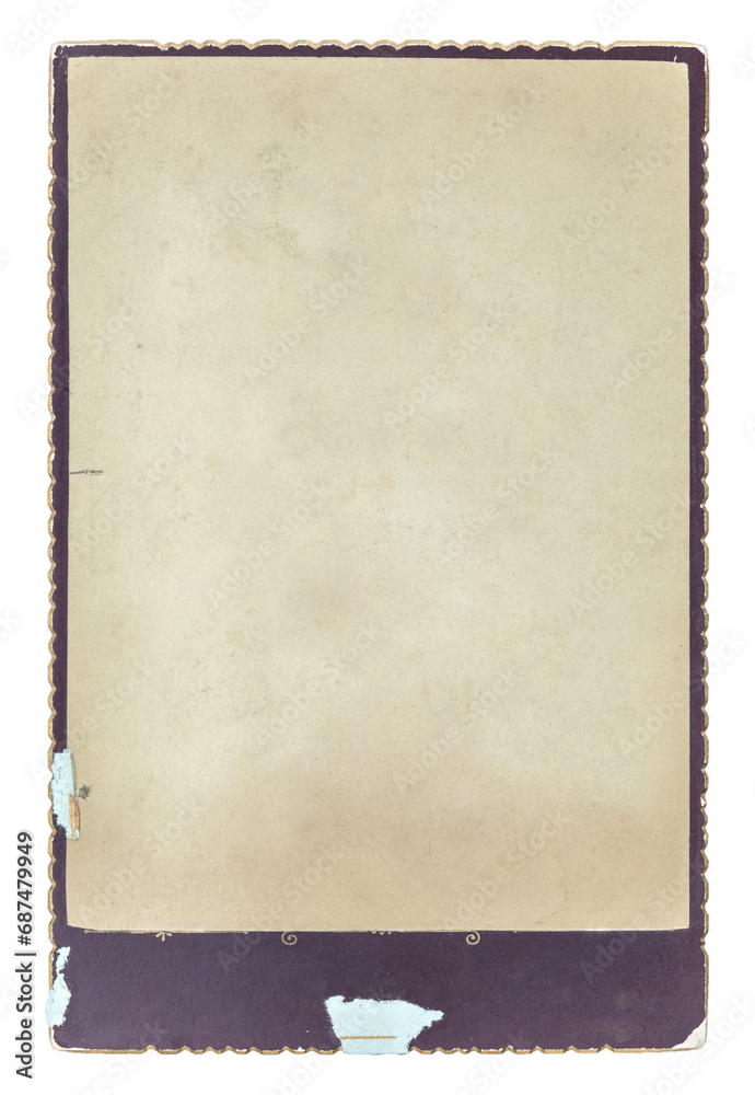 Obraz premium vintage cabinet photograph isolated, png.