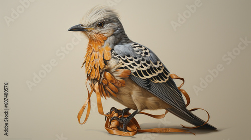 American Cuckoo bird HD Photo photo