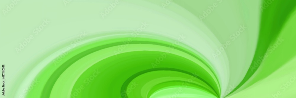 Digitally generated image. Green swirls composed of extruded color textures and suitable for business, web or tecnology. Abstract backdrop illustration. NOT AI. Digitally generated image. Green swirls composed of extruded color textures and suitable for business, web or tecnology. Abstract backdrop illustration. NOT AI.