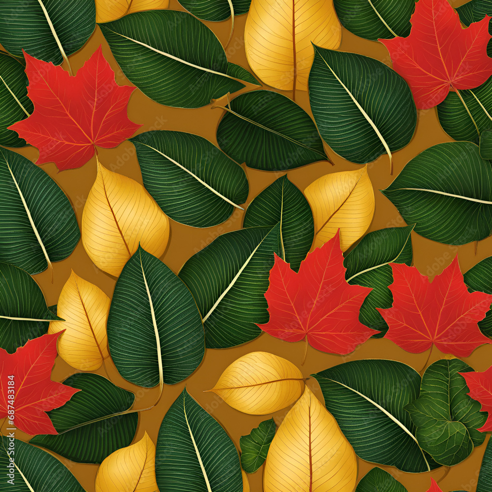 autumn leaves pattern autumn leaves pattern