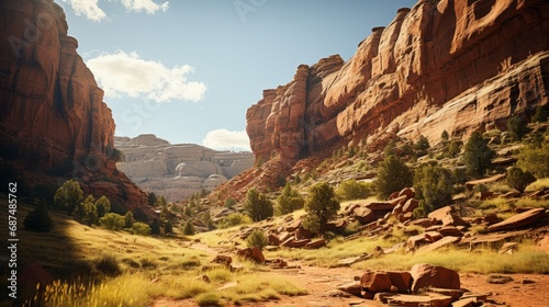 Majestic sandstone formations