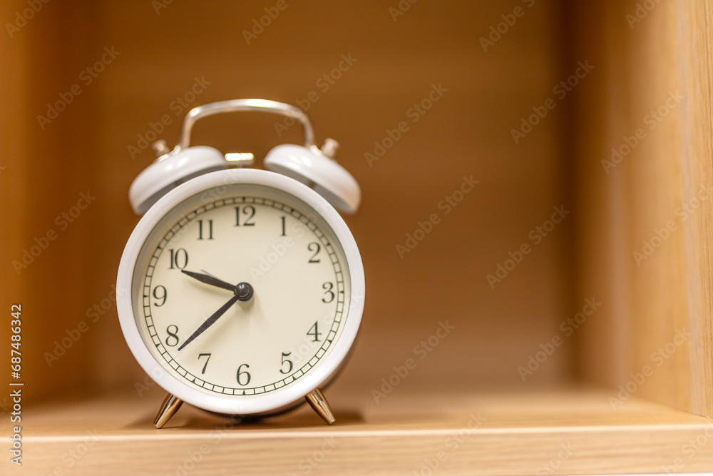 white table clock white table clock