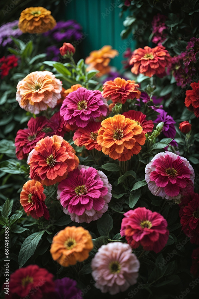 bouquets of flowers in gorgeous colors