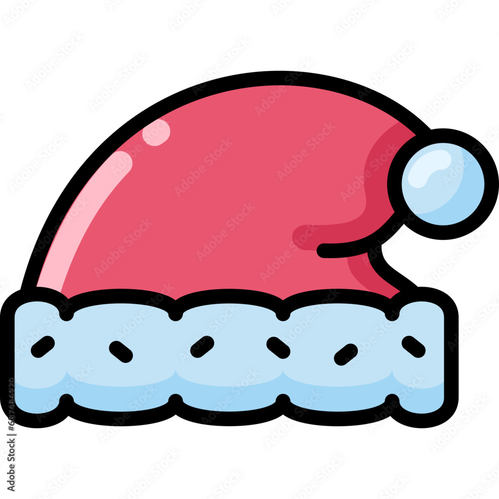 christmas hat icon
