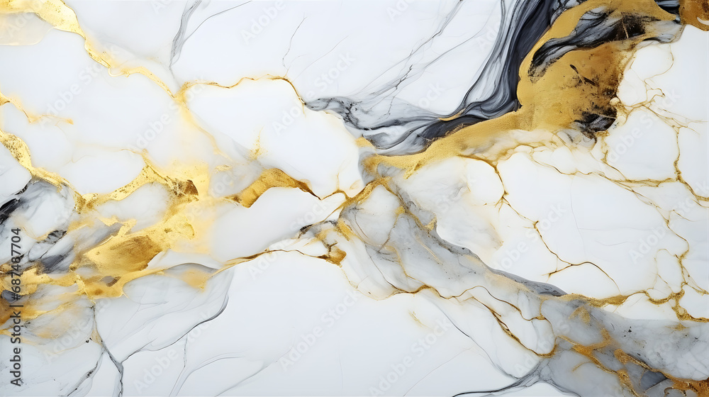 Naklejka premium Marble texture luxury background pattern withhold and white colour for graphic background