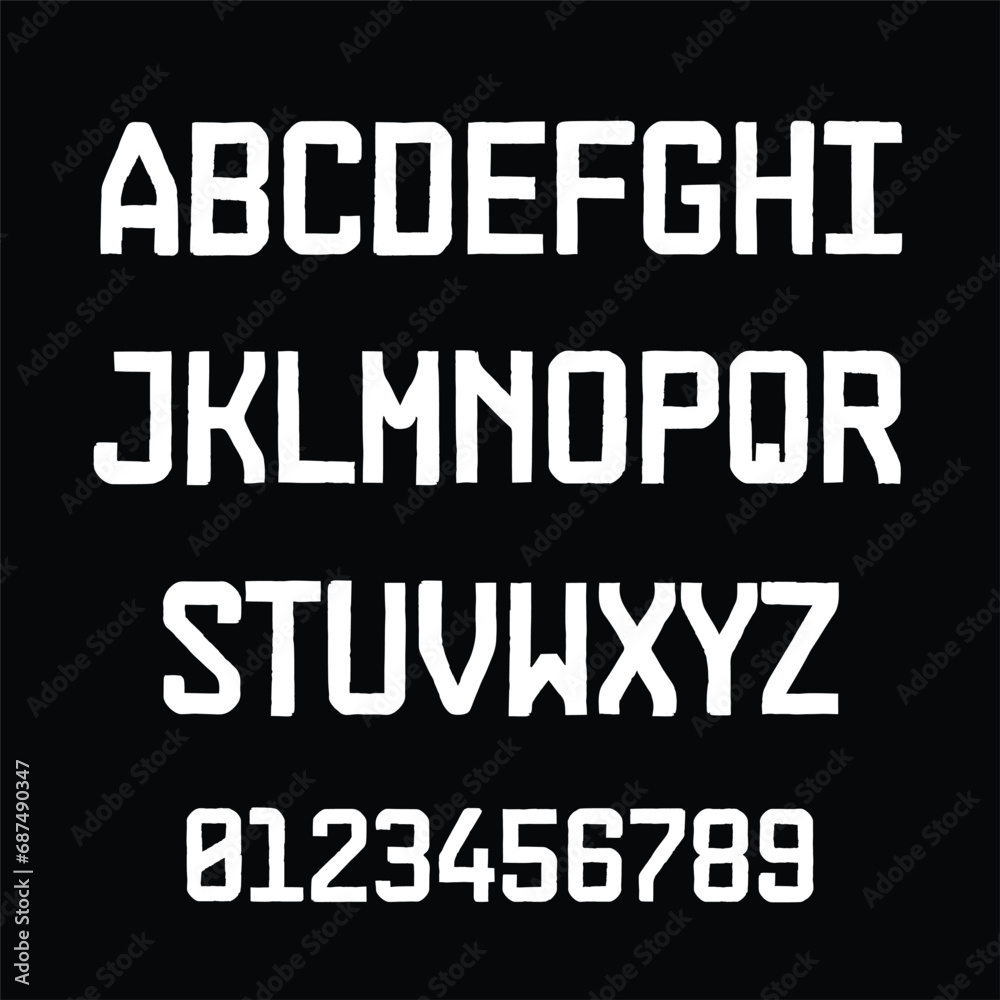 Type alphabeth