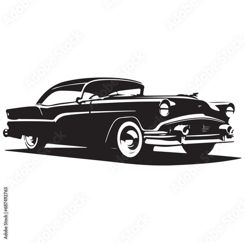 Vintage car icon. Vector illustration. © Alihsan 101