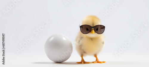 chick wearing sunglasses