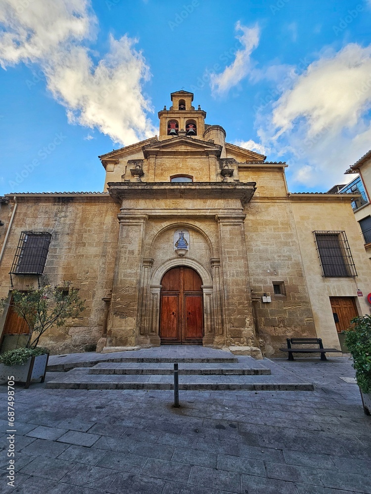 Church of the Virgin of Angustias in Alcala la Real
