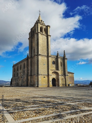 Main abbey church of Alcala la Real, Jaen province photo