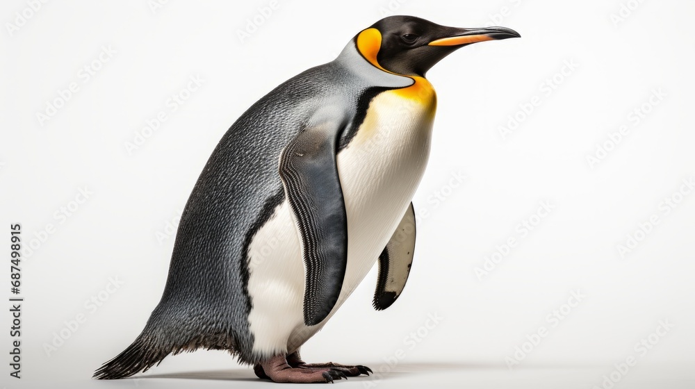 Fototapeta premium Penguin isolated on a white background