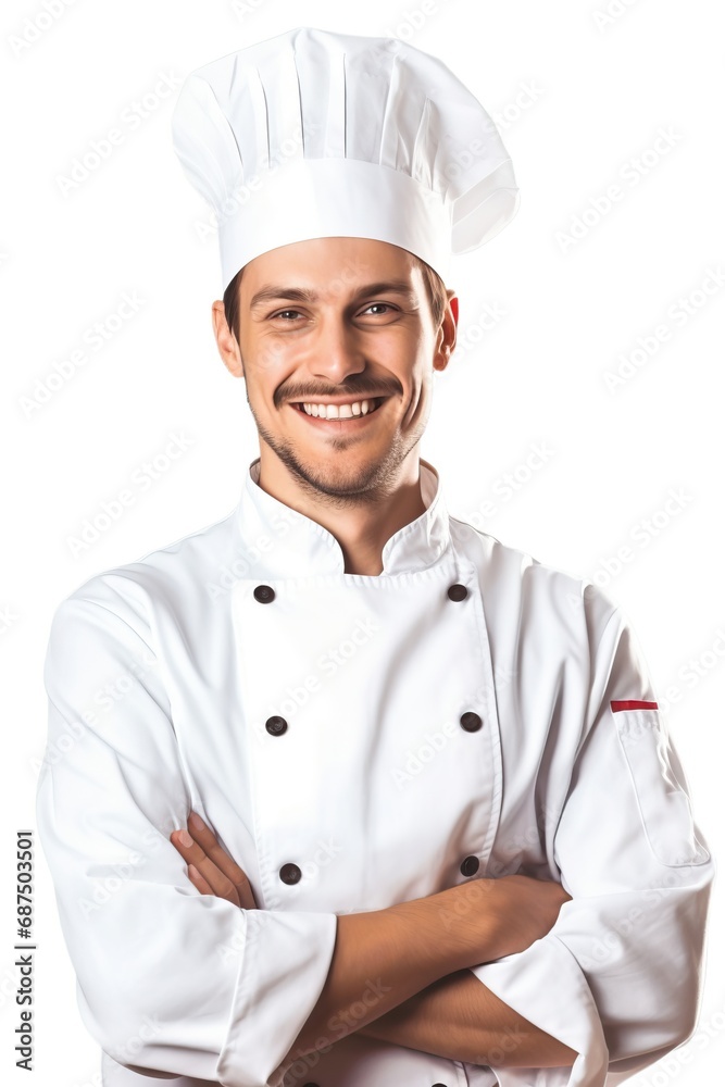 Cook smile very photo above the waist