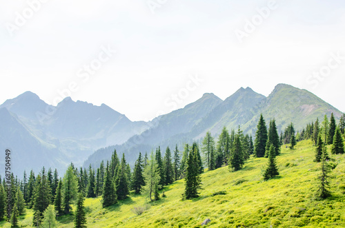 Calm mountain landscape