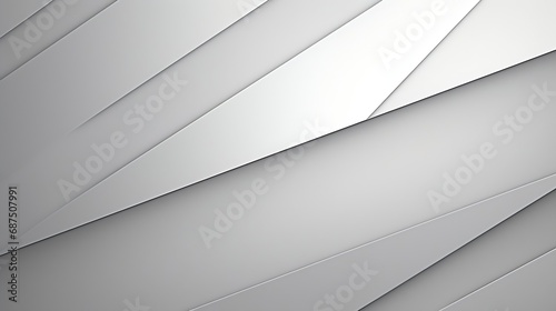 abstract white and silver are light pattern gray with the gradient is the with floor wall metal texture soft tech diagonal background black dark clean modern : Generative AI photo
