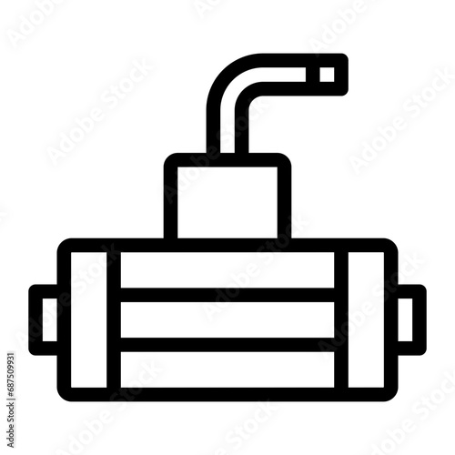 chiller line icon
