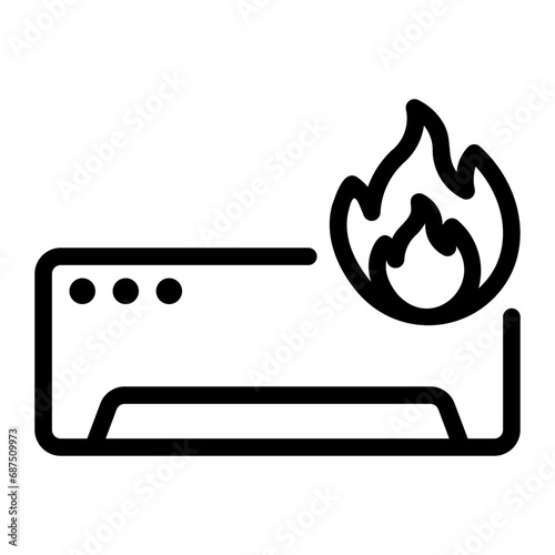 heat line icon
