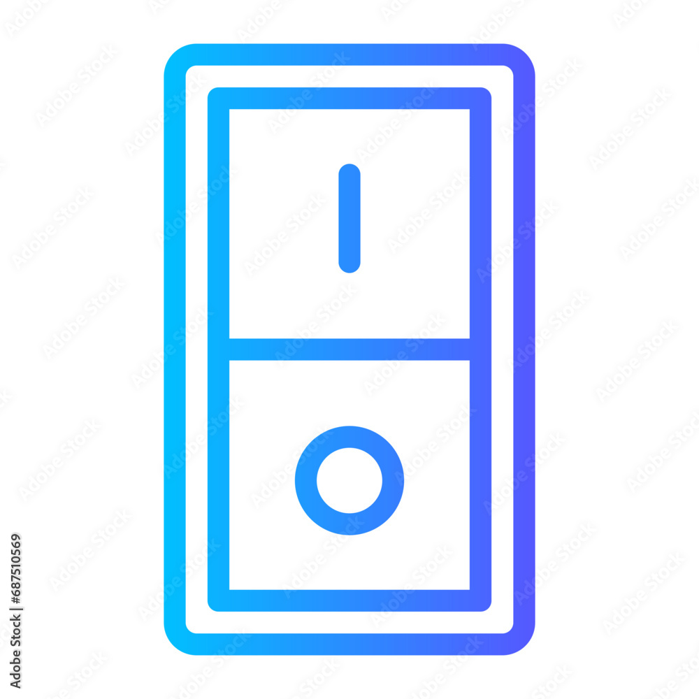 on off gradient icon on off gradient icon