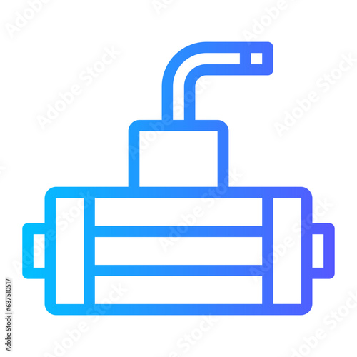 chiller gradient icon