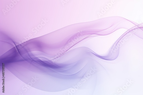 Elegant light lilac background with swirling smoke for elegant product showcases © Lucija