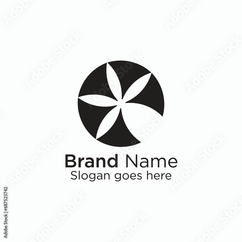 Logo branding for company website or creative minimal logo design